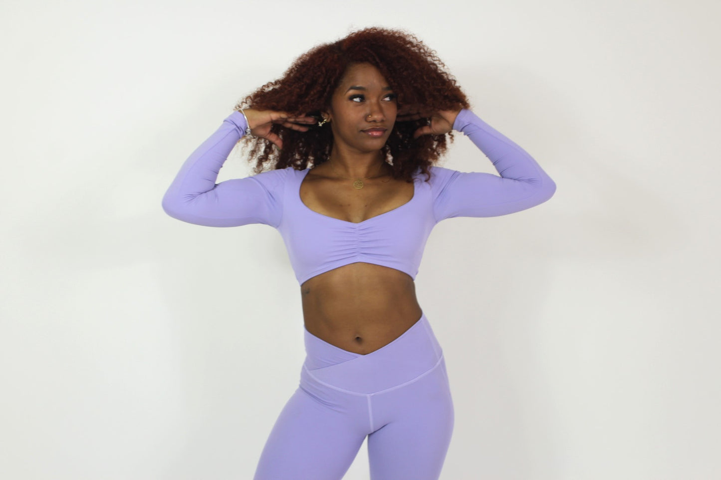 Long Sleeve - Crop Top